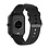 Ntech Ntech Smartwatch dames - Smartwatch Heren - Stappenteller - Full Screen - Fitness Tracker - Activity Tracker - Smartwatch Android & IOS - Zwart