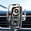 Ntech Ntech Telefoonhouders auto voor ventilatie rooster Magnetisch - Telefoonhouder met Draadloze Oplader 15W Zliver - Gsm houder Draadloze Telefoonhouder C10 - Autolader