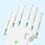 Ntech Ntech WiFi Versterker - 1200 Mbps - WPS Knop Router - WiFi Repeater Extender - WiFi Booster