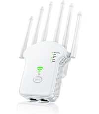 Ntech Ntech WiFi Versterker - 1200 Mbps - WPS Knop Route