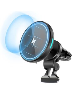 Ntech Ntech Draadloze Telefoonhouder Autolader 15w Auto Oplade