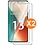 Ntech Ntech Screenprotector Beschermglas Screenprotector geschikt voor Xiaomi Redmi Note 13 5G - Redmi 13 Screen protector gehard glas - screenprotector Redmi 13 - 2 Stuks