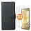 Ntech Hoesje geschikt voor Samsung Galaxy S24 5G hoesje bookcase Zwart - Met screenprotector tempered glass Galaxy S24 - 2x