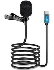 Ntech Dasspeld microfoon - Microfoon met USB C Aansluiting met