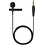 Ntech Ntech - Microfoon Geschikt voor iPad, iPhone en Android smartphones - 3.5mm Aansluiting met Lavalier Lapel Clip Zwart