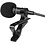 Ntech Ntech - Microfoon Geschikt voor iPad, iPhone en Android smartphones - 3.5mm Aansluiting met Lavalier Lapel Clip Zwart