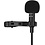 Ntech Ntech - Microfoon Geschikt voor iPad, iPhone en Android smartphones - 3.5mm Aansluiting met Lavalier Lapel Clip Zwart