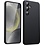 Ntech Hoesje geschikt voor Samsung Galaxy S24 5G hoesje Siliconen cover Zwart soft backcover