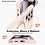 Ntech Hoesje Geschikt voor Samsung Galaxy S24 Ultra hoesje Licht Roze -  kickstand Draaibare Ring Houder - Geschikt voor Draadloos Opladen met Magnetische Ring