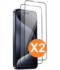 oTronica Screenprotector Geschikt voor iPhone 15 Pro Max Screenprotector Bescherm