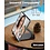 Ntech Tablet houder - Telefoonhouder - Telefoonstandaard tablet standaard - iPhone Houder - Tablethouder - Bureau / Tafel Standaard Zwart