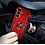 Ntech Hoesje Geschikt voor Samsung Galaxy S24 hoesje Hybrid Armor Anti-Shock hoesje Rood - Galaxy S24 5G Hoesje kickstand Ring houder cover TPU backcover hoesje