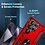 Ntech Hoesje Geschikt voor Samsung Galaxy S24 Ultra hoesje Rood Hybrid Armor Anti-Shock hoesje  - Galaxy S24 Ultra 5G Hoesje kickstand Ring houder cover TPU backcover hoesje
