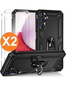 Ntech Hoesje Geschikt voor Samsung Galaxy A14 Hoesje Zwart