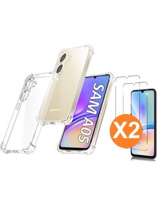 Ntech Hoesje Geschikt voor Samsung Galaxy A05 hoesje transparant