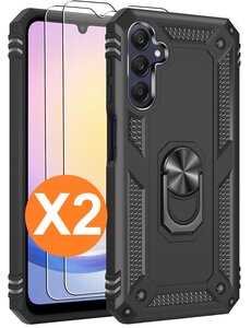 Ntech Hoesje Geschikt voor Samsung Galaxy A25 Hoesje Zwart