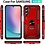 Ntech Hoesje Geschikt voor Samsung Galaxy A25 Hoesje Rood Anti-Shock Hybrid Armor hoesje -  met screenprotector Galaxy A25 5G - 2 pack