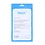 Ntech Hoesje geschikt voor Samsung Galaxy A35 5G hoesje bookcase Blauw - Met screenprotector tempered glass voor  Galaxy A35 - 2x