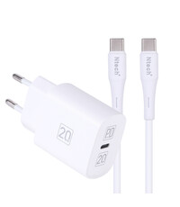 Ntech USB C Adapter + USB C kabel / USB C snellader Geschikt voor