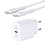 Ntech USB C Adapter Snellader Oplader 20W Geschikt Voor samsung Galaxy A35 met USB C naar USB C kabel 1M