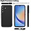 Ntech  Hoesje geschikt voor Samsung Galaxy A35 5G hoesje Siliconen cover Zwart backcover