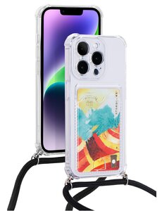 oTronica Hoesje geschikt voor iPhone 14 Pro Max Koord Hoesje