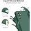 Ntech Hoesje geschikt voor Samsung Galaxy A55 siliconen hoesje Pine Groen zacht TPU backcover - Met gehard glas screenprotector - 2 stuks