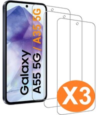 Ntech Screenprotector geschikt voor Samsung Galaxy A55 5G Tempered Glass