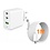 Ntech USB-C Adapter 65W met USB-C naar USB-C Oplader Kabel 1 Meter - Snellader Geschikt voor oplader Samsung S25, S25 Ultra, A56, A36, A26, S24, S24 Plus, S24 Ultra, S23, S23 Ultra, A55, A35, A15, A14, A25, S22 Ultra, S21 , S21 Ultra, Galaxy Tab A8 / A9
