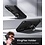 Ntech Hoesje Geschikt voor Samsung Galaxy A55 hoesje backcover Zwart met Met Draaibare Ring Houder en camera bescherming - Galaxy A55 Screenprotector - 2 stuks