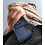 Ntech Hoesje Geschikt voor Samsung Galaxy A55 hoesje backcover Blauw met Met Draaibare Ring Houder en camera bescherming - Galaxy A55 Screenprotector - 2 stuks