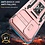 Ntech Hoesje Geschikt voor Samsung Galaxy A35 hoesje backcover Rose Goud met Met Draaibare Ring Houder en camera bescherming - Galaxy A35 Screenprotector - 2 stuks
