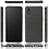 Ntech Hoesje geschikt voor Samsung Galaxy Xcover 7 Hoesje transparant - Anti Shock silicone hoesje Galaxy Xcover 7 case met 2 Pack Screenprotector tempered glass voor Samsung Xcover 7
