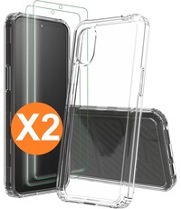 Ntech Hoesje geschikt voor Samsung Galaxy Xcover 7 Hoesje transparant
