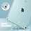 Ntech Backcover hoes Geschikt Voor iPad Air 11 2024 hoes Transparant / Silicone Hoes iPad Air 6 (11 inch)- Tablet hoes Backcover