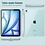Ntech Backcover hoes Geschikt Voor iPad Air 11 2024 hoes Transparant / Silicone Hoes iPad Air 6 (11 inch)- Tablet hoes Backcover