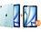 Ntech Tablet Hoes Geschikt voor iPad Air 11 2024 Transparant silicone hoes + iPad Air 6 2024 screenprotector 2 stuks