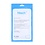 Ntech Hoesje geschikt voor Samsung Galaxy A05s bookcase met pasjeshouder - Blauw
