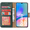 Ntech Hoesje geschikt voor Samsung Galaxy A05s bookcase met pasjeshouder - Groen