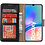 Ntech Hoesje geschikt voor Samsung Galaxy A05s bookcase met pasjeshouder - Zwart