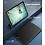 Ntech Ntech Tablet Hoes Geschikt voor Samsung Galaxy Tab A9 Plus hoes Trifold Bookcase - Zwart
