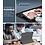Ntech Ntech Tablet Hoes Geschikt voor Samsung Galaxy Tab A9 Plus hoes Trifold Bookcase - Grijs