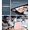 Ntech Ntech Tablet Hoes Geschikt voor Samsung Galaxy Tab A9 Plus hoes Trifold Bookcase - Rose Goud
