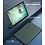 Ntech Ntech Tablet Hoes Geschikt voor Samsung Galaxy Tab A9 Plus hoes Trifold Bookcase - Pine Groen
