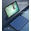 Ntech Ntech Tablet Hoes Geschikt voor Samsung Galaxy Tab A9 Plus hoes Trifold Bookcase - Donker Blauw