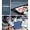 Ntech Ntech Tablet Hoes Geschikt voor Samsung Galaxy Tab A9 Plus hoes Trifold Bookcase - Donker Blauw