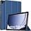 Ntech Ntech Tablet Hoes Geschikt voor Samsung Galaxy Tab A9 Plus hoes Trifold Bookcase - Donker Blauw