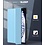 Ntech Ntech Tablet Hoes Geschikt voor Samsung Galaxy Tab A9 Plus hoes Trifold Bookcase - Licht Blauw