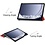 Ntech Ntech Tablet Hoes Geschikt voor Samsung Galaxy Tab A9 Plus hoes Trifold Bookcase - Rood