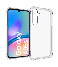 Ntech Transparant Hoesje geschikt voor Samsung Galaxy A05s - Shock Proof case - Siliconen hoesje